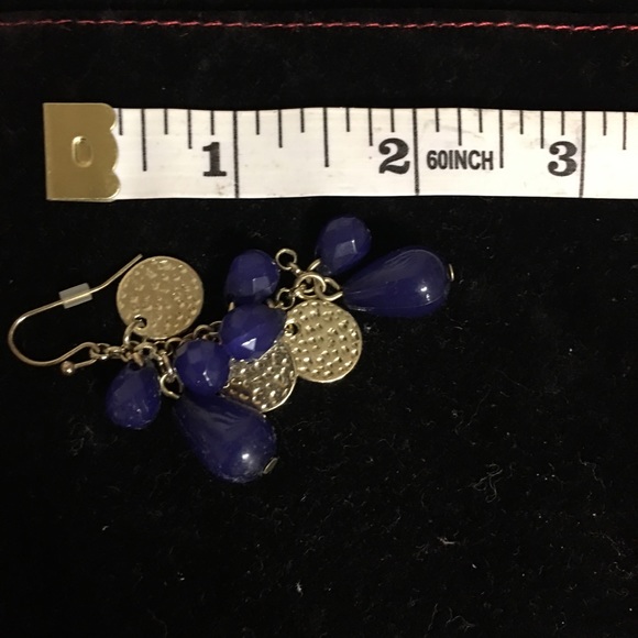 2 Bead and disk dangling earrings - Picture 4 of 4